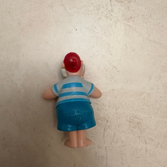 Disney Mr. Smee Figure 1980s McDonald’s Happy Meal Toy Peter Pan - Picture 3 of 5